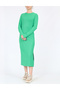 Rochie medie, Verde