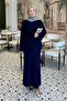 Medusa Jileli Dress Navy Blue