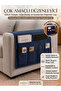 1St Class Gabardine Fabric Sofa Edge Bedside Organizer Non-Slip Washable Armrest Protector
