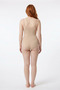 Women's Skin Color Size 2 Slimming Seamless Hook-And-Eye Bodysuit Corset - Lifting and Firming - 5