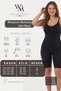 Women's Black Seamless Long-Legged Body Corset – Strap-On Firming and Full Body Shaper - 6