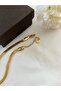 Gold Steel Italian Necklace 45cm - 4