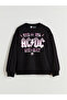 Sparkling Choices from Shining Store Zero Roba Collar Ac/Dc Printed Girls' Sweatshirt - 2
