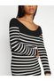 Rochie scurta, Negru/Alb - 2