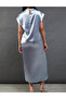 Rochie lunga, Albastru - 2