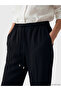 Nevavm Women's Carrot Cut Pants with Elastic Waist and Difference in Color - 3
