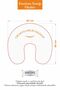 Babynest Baby Sleeping Bed 0-2 Years Old Breastfeeding Pillow 60X60 cm - 5