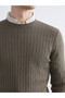 Esvab • Modern & Distinctive Zero Roba Collar Men's Knitwear Sweater - 4