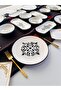 Ethnic Pattern Black 6-Person 14-Piece Breakfast Set// 1 // - 6