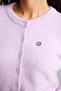 Slim Fit Crew Neck Buttoned Soft Fabric Cardigan E8236Ax26Au - 5