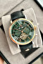 Rd333375M Leather Cord Automatic Men's Wristwatch