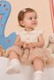 Baby Girl Tulle Guipure Dress Stylish Party and Birthday Dress - 2
