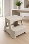 Small Size 2 Step Stool Multi-Purpose Economical Ladder - Camping - Home - Garden