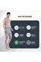 Boxers 3-Pack 100% Combed Cotton Knitted Relaxed Fit - Black /Grey /Navy Blue - 5