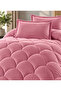 With a Gift Single Luxury Pink Welsoft Quilt Double-Sided 155X215 - 3