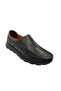 9959-1 Men's Genuine Leather Shoes Black - 2