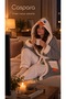 Duck Embroidered Women's Hooded Wellsoft Plush Bathrobe / Dressing Gown, Soft Textured with Pockets