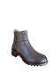 Yldz-2683-1 Women's Genuine Leather Women's Boots Brown - 2