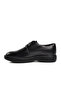 70914 Genuine Leather Men's Casual Shoes Black - 3