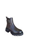 Yldz-23783-1 Women's Genuine Leather Classic Boots Brown - 2