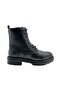 Yldz-3757-1 Black Genuine Leather Women's Boots Black