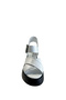 42627 Women's Genuine Leather Summer Shoes White - 3