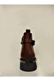 Yldz-92538-1 Genuine Women's Leather Boots Brown - 4