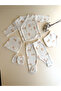 : 100% Cotton Rabbit Pattern 5-Piece Newborn Baby Set Hospital Discharge Set Unisex (0-3 Months) - 3