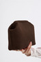 Heybes Women's Brown Strap Clutch Portfolio Handbag - 3