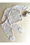 : 100% Cotton Cotton Cotton Pattern 5-Piece Newborn Baby Set Hospital Release Set Unisex (0-3 Months) - 6