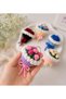 Knitted Flower Bouquet Keychain – Handmade Mini Flower Bouquet Keychain