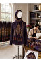 Majesty Dark Burgundy Shawl