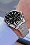 Men's Wristwatch Silver Color Steel Band Dke2049C6 - 4