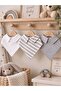 (3 Pieces) 100% Cotton Fabric Double Layer Snap Fastener Polo Collar Special Design Baby Drool Bib & Scarf Set