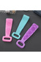 Bath Back Scrub Double Sided Silicone Shower Loofah Brush 70 cm - 7