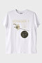 Space Exploration Themed Retro Voyager 1 Science White T-Shirt