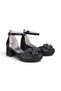 Işıl Işıl Girls' Heeled Shoes, Evening Dress Shoes, New Season, Shimmering Blackck - 2