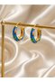 Women's Vintage Floral Hoop Earrings