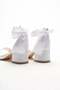 Işıl Işıl Girls' Heeled Shoes, Evening Dress Shoes, New Season, Shimmering Whitesandsinglestrap - 4