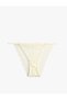Lace Comfortable Fit Brazilian Panties - 7