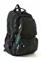 Crinkle Waterproof Large Size Black Clinker Backpack/Laptop Travel School Bag 15.6 High School
