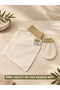 Silk Body Washcloth and Silk Face Washcloth