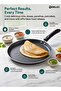 Granite Nonstick Tawa Pan, 28 cm, Grey - 4