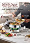 11L Aluminum Pressure Cooker DPC11A, Fast, Efficient, Safe Cooking Durable,Safety Lock,Arabic cooker - 2