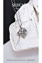 Colorful Flower Bouquet Figured Steel Necklace - 3