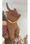 Toy Plush Cute Sleeping Companion Giant Size Horned Bull 130 cm - 3