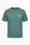 Crew Neck Letter Printed Men's T-Shirt - 6