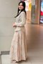 Fuat Gürşen Contrast Sequined Shirt Skirt Set - 2