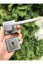 Sofuoğlu Lüx Anka Square Rosette Door Handle (Room) Matte Andesite - 7