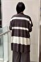 Sim Mercerized Drawstring Tunic Vest Trousers 3-Piece Set - 4